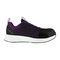 Reebok Work Women's Fusion Flexweave Comp Toe Athletic Work Shoe EH - Black and Purple - Side View