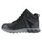 Reebok Work Men's Trailgrip Work 6" Alloy Toe Waterproof Hiker - Black and Grey - Side View