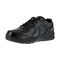Reebok Work Men's Black Leather Work Shoes MetGuard ST SR Oxford - Black - Other Profile View