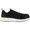Reebok Work Women's Fusion Flexweave Comp Toe Athletic Work Shoe - Black and White - Side View