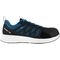 Reebok Work Men's Fusion Flexweave Comp Toe Athletic Work Shoe - Black and Blue - Side View