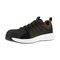 Reebok Work Men's Fusion Flexweave Comp Toe Athletic Work Shoe ESD - Black and Khaki Brown - Other Profile View