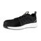 Reebok Work Men's Fusion Flexweave Comp Toe Athletic Work Shoe ESD - Black and White - Other Profile View
