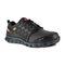 Reebok Work Women's Sublite Cushion Alloy Toe Comfort Athletic Work Shoe Met Guard - Black - Profile View