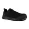 Reebok Work Men's Astroride Strike Work Comp Toe Athletic Work Shoe - Black - Profile View