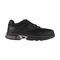 Reebok Work Men's Ketia Comp Toe Work Shoe - Black with Silver Trim - Side View