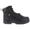 Rockport Works Men's More Energy Comp Toe 6" Work Boot Met Guard - Black - Side View