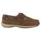 Rockport Works Men's Sailing Club Steel Toe Oxford Met Guard - Brown - Side View