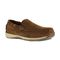 Rockport Works Men's Sailing Club Steel Toe Slip On  - Brown - Profile View