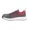 Reebok Work Women's Fusion Flexweave Work SD Comp Toe Shoe - Grey and Red - Side View