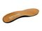 ORTHOS Footwear Replacement Orthotic Insoles Full Length - leather angle Tan - Leather