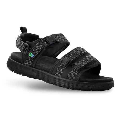 Gravity Defyer Women's Cafe Sandal - Black - angle main 2