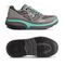 Gravity Defyer Ion Women's Athletic Shoes - Teal / Gray - Side View