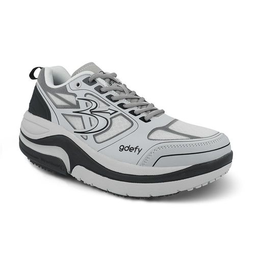 Gravity Defyer Men's GDEFY Ion Athletic Shoes - Gray - angle main 2