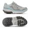 Gravity Defyer Women's G-Defy Mighty Walk Athletic Shoes - Gray / Blue - Side View