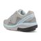 Gravity Defyer Women's G-Defy Mighty Walk Athletic Shoes - Gray / Blue - Profile View