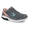 Gravity Defyer Women's GDEFY Mighty Walk Athletic Shoes - Gray/Salmon - angle main 2