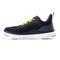 Gravity Defyer Men's XLR8 Running Shoes - Blue / Yellow - Side View