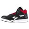 Reebok Work Men's BB4500 High Top - Electrical Hazard - Composite Toe Sneaker - Black and Red - Side View