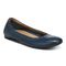 Vionic Alexa Women's Orthotic Ballet Flat - Navy - Angle main