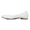 Vionic Alexa Women's Orthotic Ballet Flat - LZRD White SDL med