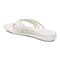 Vionic Alta Women's Toe Post Orthotic Sandals - Cream Crinkle Ptnt - Back angle