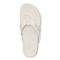 Vionic Alta Women's Toe Post Orthotic Sandals - Cream Crinkle Ptnt - Top