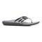 Vionic Alta Women's Toe Post Orthotic Sandals - Pewter Metallic - Right side