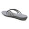 Vionic Alta Women's Toe Post Orthotic Sandals - Pewter Metallic - Back angle