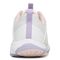 Vionic Berlin Women's Supportive Active Sneaker with Bungee Laces - White Pastel Lilac Multi - 5 back view