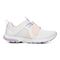 Vionic Berlin Women's Supportive Active Sneaker with Bungee Laces - White Pastel Lilac Multi - 4 right view