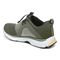 Vionic Berlin Women's Supportive Active Sneaker with Bungee Laces - Olive - Back angle