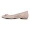 Vionic Callisto Women's Ballet Flats - Peach Botanical - Left Side