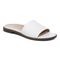 Vionic Demi Women's Heeled Slide Sandal - White - 1 profile view