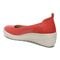 Vionic Jacey Women's Slip-on Wedge Shoe - Poppy - Back angle