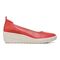 Vionic Jacey Women's Slip-on Wedge Shoe - Poppy - Right side