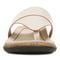 Vionic Jillian Women's Toe Post Platform Sandal - Cream - 6 front view