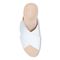 Vionic Leticia Women's Wedge Comfort Sandal - 3 top view - White