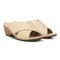 Vionic Leticia Women's Wedge Comfort Sandal - Semolina - Pair