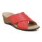 Vionic Leticia Women's Wedge Comfort Sandal - Poppy - Angle main