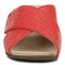 Vionic Leticia Women's Wedge Comfort Sandal - Poppy - Front