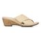 Vionic Leticia Women's Wedge Comfort Sandal - Semolina - Right side