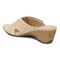 Vionic Leticia Women's Wedge Comfort Sandal - Semolina - Back angle