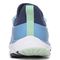 Vionic London Women's Sneaker with Bungee Laces - Bluebell - 5 back view