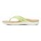 Vionic Tasha Women's Supportive Toe Post Sandal - Pale Lime - Left Side