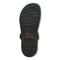 Vionic Wanda Women's Leather T-Strap Supportive Sandal - Black Leather - 7 bottom view