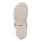 Vionic Wanda Women's Leather T-Strap Supportive Sandal - Bone Snake - 7 bottom view