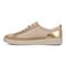 Vionic Winny Women's Casual Sneaker - Natural/gold - Left Side