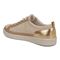 Vionic Winny Women's Casual Sneaker - Natural/gold - Back angle