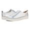 Vionic Winny Women's Casual Sneaker - White/silver - pair left angle